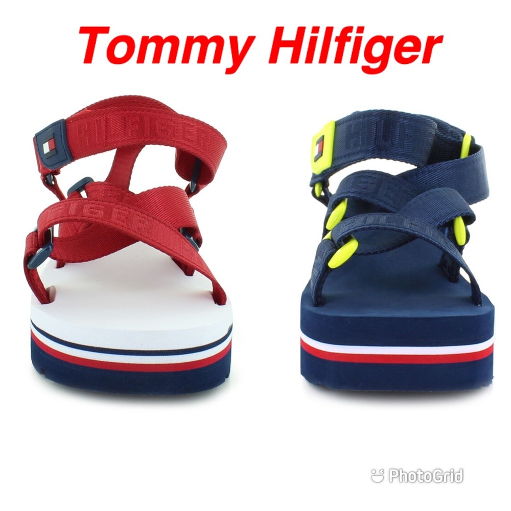 Tommy Hilfiger Platform Strappy Sandals